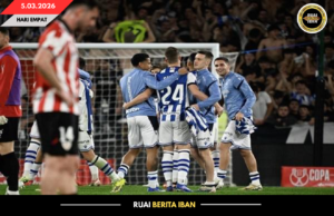 COPA DEL REY: REAL SOCIEDAD MASUK NGAGAI RENGGAT FINAL