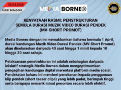Media Borneo Ngelancharka Pengawa Nusun Baru Timpuh Promosyen Pandak MV