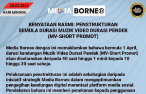 Media Borneo Ngelancharka Pengawa Nusun Baru Timpuh Promosyen Pandak MV