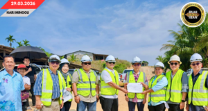 Pemansang Infrastruktur Menua Pesisir Sebauh Ditegapka Nengah Projek RTP