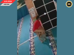 POLIS BENUNG NYIDI SIKU LELAKI SETENGAH TELANJAI SEBEDAU NGEREJA PENGAWA KAMAH BA MASJID BUKIT SIPUT