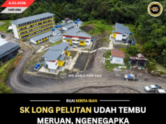 SK LONG PELUTAN UDAH TEMBU MERUAN, NGENEGAPKA PERENGKA PELAJAR BA MENUA PESISIR BARAM