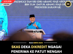 SKAS DEKA DIKREDIT NGAGAI PENERIMA KE PATUT NENGAH SPAY GLOBAL SEBEDAU PENGERAMI HARI RAYA AIDILFITRI