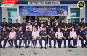 DIREKTOR OPIS LOGISTIK ENGGAU TEKNOLOGI BUKIT AMAN NGAGA PENEMUAI GAWA RASMI NGAGAI LIMBANG