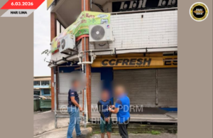 LELAKI BEUMUR 31 DITAN POLIS BINTULU DIPELABAKA BEKAUL ENCHURI TINSAW