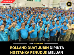 ROLLAND DUAT JUBIN DIPINTA NGETANKA PENUDUK MELUAN