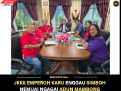 JKKK EMPEROH KARU ENGGAU SIMBOH NEMUAI NGAGAI ADUN MAMBONG MANTAIKA ISU PEMANSANG