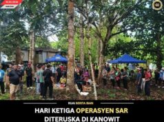 HARI KETIGA OPERASYEN SAR DITERUSKA DI KANOWIT
