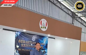 Kaul Tegut Entara Polis enggau Komuniti Ulih Mantu Ngelaban Dadah Di Bau