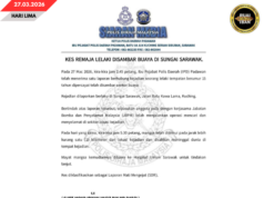 Nembiak Lelaki Lesi Sepengudah Ditagup Baya Ba Sungai Sarawak