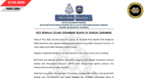 Nembiak Lelaki Lesi Sepengudah Ditagup Baya Ba Sungai Sarawak