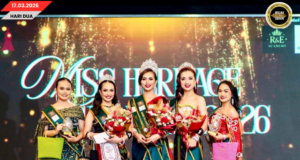 MISS HERITAGE SARAWAK 2026 NYADI RATU KETERUBAH, NGANGKATKA SADA NYAWA NGENEGAPKA PESAKA BUDAYA
