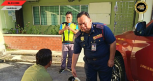 Bomba nyelamatka burung beruie