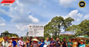 Palan rumah panjai baru di Rumah Udin deka diperambu tembu Jun tu