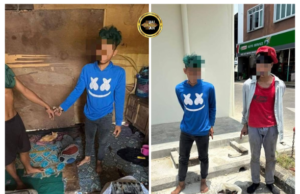 Empat Iku Lelaki Ditan Ketegal Dipelabaka Enchuri Bateri Lori, Wayar Temaga