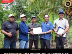 RTP DUN TEBEDU: PROJEK NGEMANAHKA SISTEM PARIT ENGGAU PAGAR PADANG DIPEJALAIKA