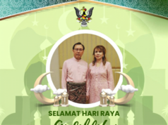 AIDILFITRI PELASAR NAMBAHKA KAUL ENGGAU NGETANKA PENYERAKUP PUPU BANSA