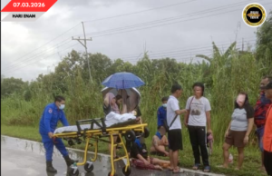 DUA INDIVIDU DIRIPOTKA BAKAL BA PENUSAH EKSIDEN JALAI ALUN DI KAMPUNG MELAYU, KOTA SAMARAHAN