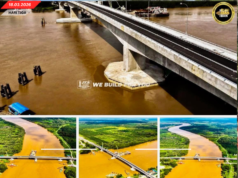 JEMATAN SUNGAI KRIAN NGENEGAPKA RENTAYAN INFRASTRUKTUR JALAI DI SARAWAK
