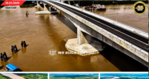 JEMATAN SUNGAI KRIAN NGENEGAPKA RENTAYAN INFRASTRUKTUR JALAI DI SARAWAK