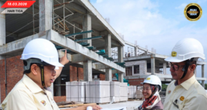 SAPIT MENTERI KEREJA RAYA NEMUAI GAWA MANSIK PROJEK BGP KUCHING, NGEMERATKA KUALITI ENGGAU PENGELANTANG