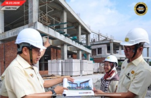 SAPIT MENTERI KEREJA RAYA NEMUAI GAWA MANSIK PROJEK BGP KUCHING, NGEMERATKA KUALITI ENGGAU PENGELANTANG