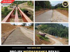 PROJEK NGEMANAHKA BEKAU JALAI BATANG DI MIRI NYAPAI 69.46 PENYULUT