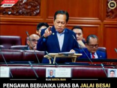 PENGAWA BEBUAIKA URAS BA JALAI BESAI PAN BORNEO TAU DITINGGANG UKUM ARI BARUH PBT