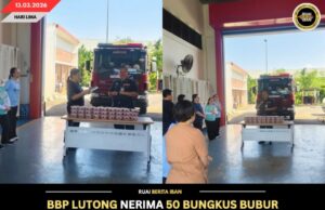 BBP LUTONG NERIMA 50 BUNGKUS BUBUR LAMBUK, NEGAPKA KAUL KOMUNITI NENGAH PROGRAM SERVIS 360