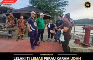 LELAKI TI LEMAS PERAU KARAM UDAH DITEMU, DATUK ALVIN RUNGGAH NGELAWA SIDA SEBILIK