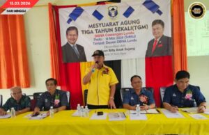 ADUN OPAR NGUNGKUPKA AGIH BELANJA RM350,000 DIKENA NYUKUNG PEMANSANG NGAGAI DBNA LUNDU