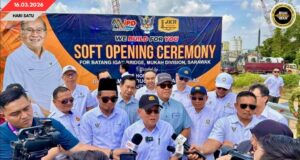 JEMATAN BATANG IGAN DIBUKA, BUKTI KOMITMEN PERINTAH NEGAPKA PEMANSANG INFRASTRUKTUR SARAWAKIGAN