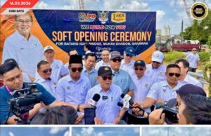 JEMATAN BATANG IGAN DIBUKA, BUKTI KOMITMEN PERINTAH NEGAPKA PEMANSANG INFRASTRUKTUR SARAWAKIGAN