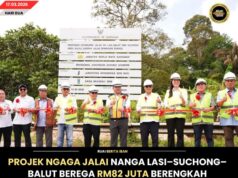 PROJEK NGAGA JALAI NANGA LASI–SUCHONG–BALUT BEREGA RM82 JUTA BERENGKAH