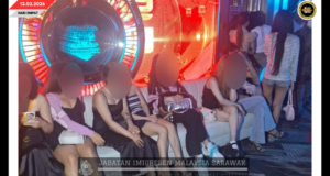 64 PERANAK MENUA LUAR DITAN DALAM OPERASYEN NERITKA ADAT IMIGRESYEN DI KUCHING