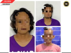 TIGA IKU LELAKI POSITIF DADAH DITAN BA OPS TISIH KHAS IPD MERADONG