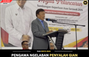 PENGAWA NGELABAN PENYALAH GIAN DADAH BEGUNAKA KEREJASAMA SEMUA RABAN