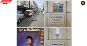 LELAKI BEUMUR URUNG 20 TAUN DITAN POLIS DALAM OP DADU