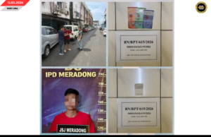 LELAKI BEUMUR URUNG 20 TAUN DITAN POLIS DALAM OP DADU