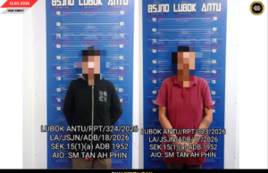 DUA IKU SASPEK KES DADAH DITAN BA LUBOK ANTU