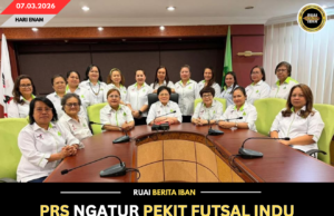 PRS NGATUR PEKIT FUTSAL INDU 2026, DIKENA NGULIHKA GELAR TROFI YB DATO SRI DORIS SOPHIA BRODIE