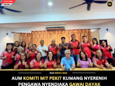 AUM KOMITI MIT PEKIT KUMANG NYERENIH PENGAWA NYENDIAKA GAWAI DAYAK SARAWAK 2026