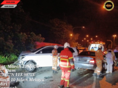 DUA BUAH ENTUKAR AKSIDEN, TIGA IKU BAKAL