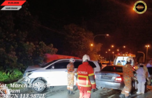 DUA BUAH ENTUKAR AKSIDEN, TIGA IKU BAKAL