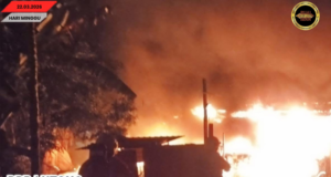 Semilan iku selamat, rumah enggau dua buah entukar angus