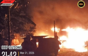 Semilan iku selamat, rumah enggau dua buah entukar angus