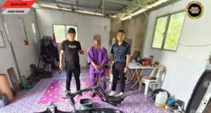 Kelalu deka muntang pengidup, ngujungka ditan polis dipelabaka bekaul kes enchuri