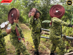 Raban RELA Besaup Mantu Operasyen Madamka Api Ti Nganguska Babas Ba Sibu