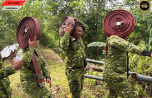 Raban RELA Besaup Mantu Operasyen Madamka Api Ti Nganguska Babas Ba Sibu