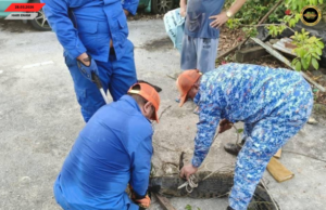 Baya 6 Kaki Mujur Ditangkap APM Ba Taman Susur Jambu, Sarikei